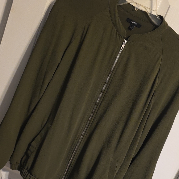 Apt. 9 Olive Green Jacket - Picture 1 of 9